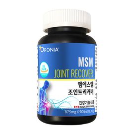 [Oronia] MSM Joint Recover 90 Capsules_Joints, Knees, Cartilage, Collagen Formation, Health Functional Food_Made in Canada